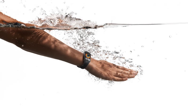 مقاومت Smart Band 11 Active در برابر آب تا فشار ۵ اتمسفر