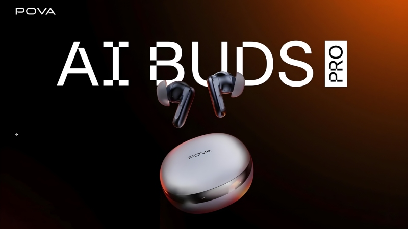 هندزفری هوش مصنوعی تکنو POVA AI Buds Pro معرفی شد؛ ترجمه همزمان ۷۸ زبان و شارژدهی ۴۰ ساعته